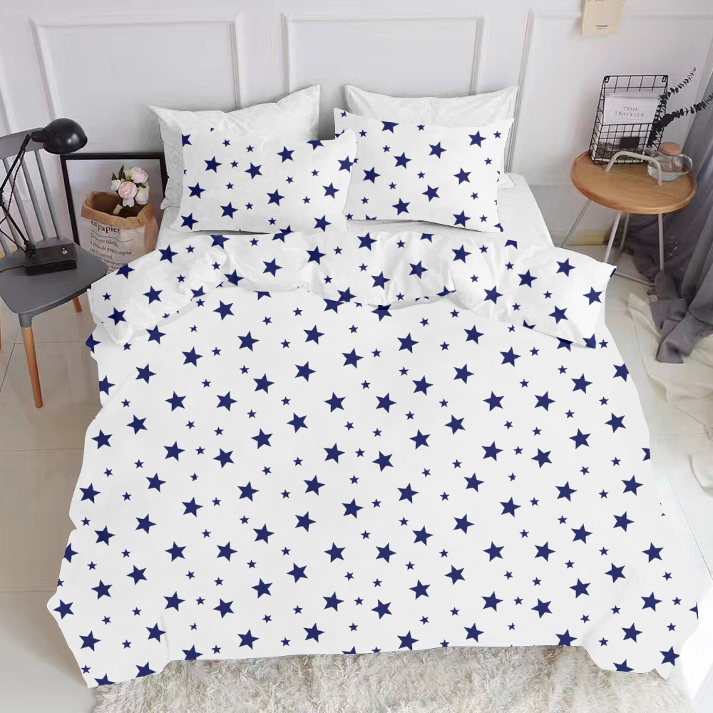

Комплект постельного белья Cosas Star Big Blue-White 180х220