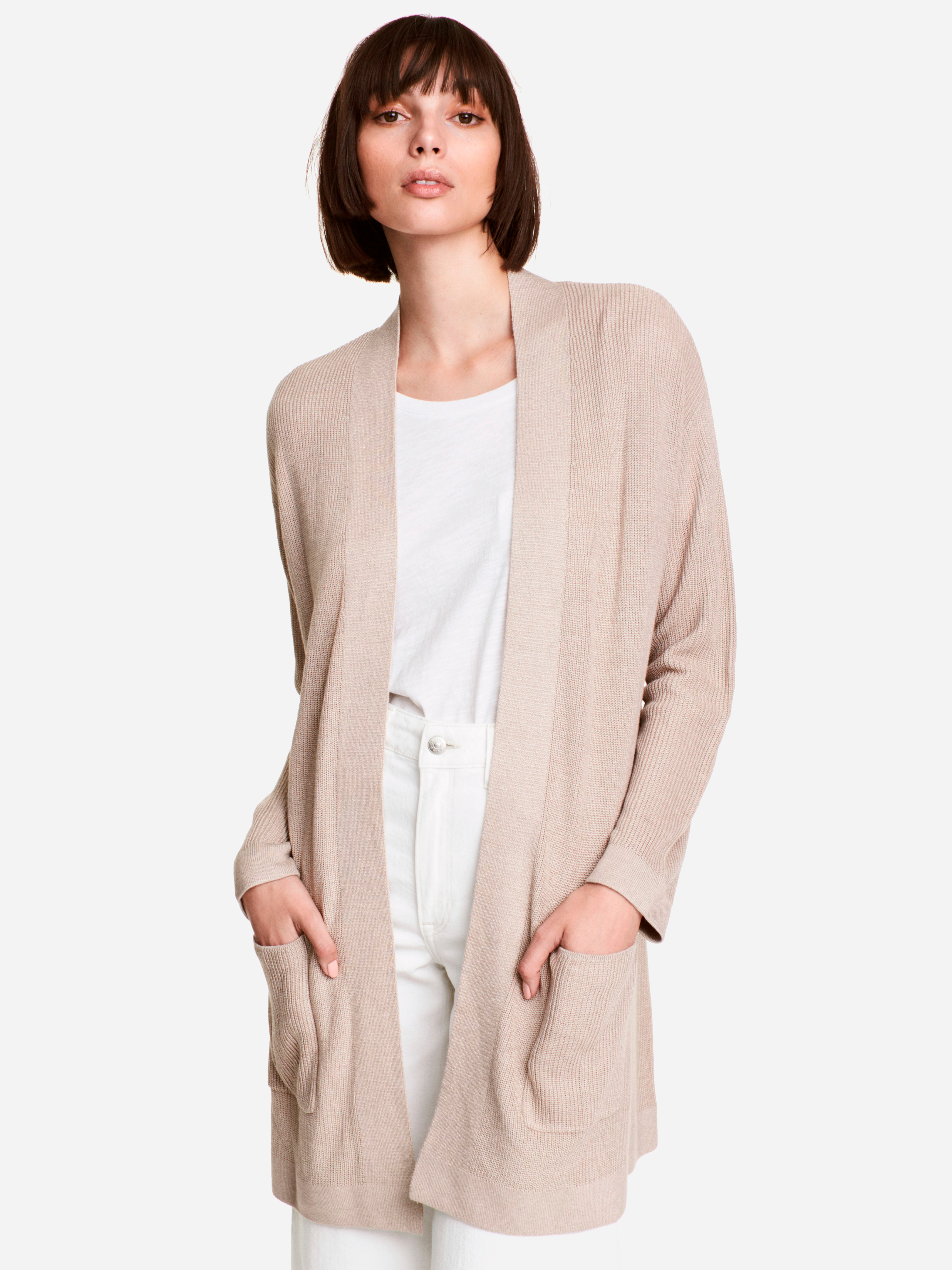 

Кардиган H&M XAZ159277DYTX / Бежевый, Кардиган H&M XAZ159277DYTX XS/S Бежевый
