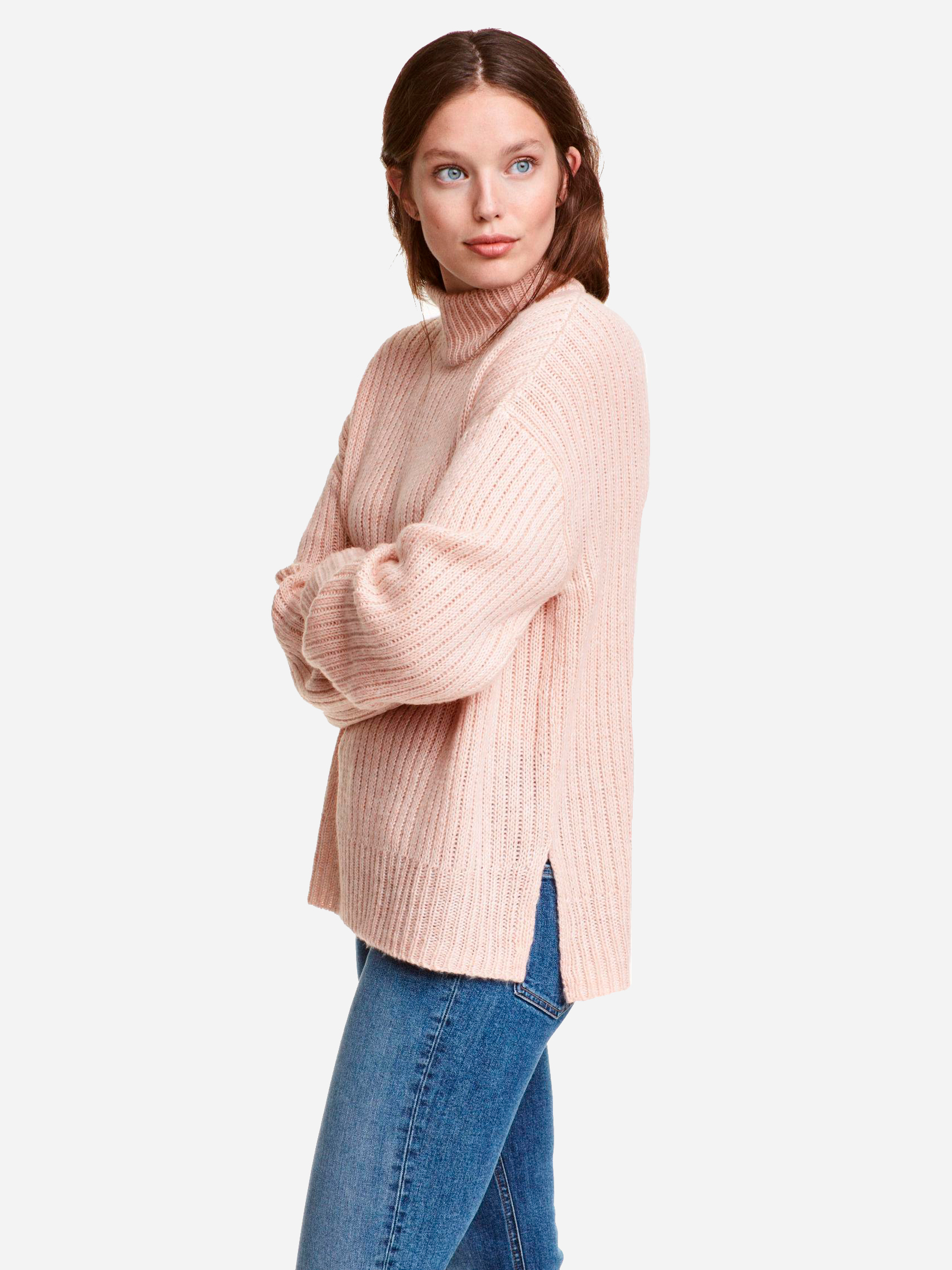 

Свитер H&M XAZ162180DTWI L Бежевый
