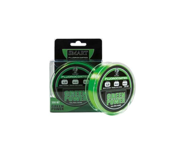 

Леска Smart Green Power Fluorine 300m 0.25mm 6.1kg (арт.123413003072)