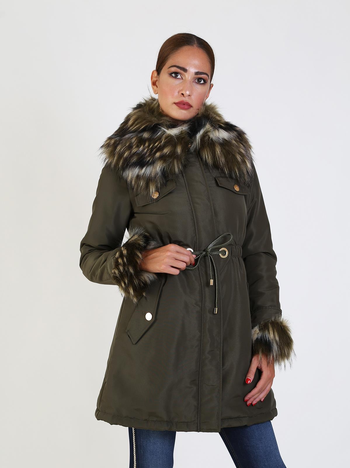 

Парка GUESS by Marciano smixb04800019 42 Оливковая