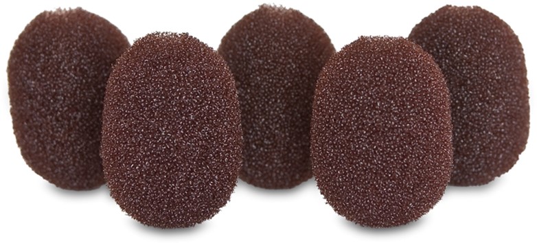 

Ветрозащита Rycote Lavalier Foams 5 шт. Brown (105503)