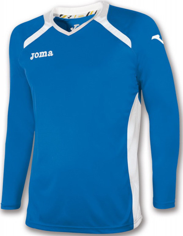 

Футболка игровая Joma Champion 2 1196.99.005 с длинным рукавом сине-белая, размер 140-152