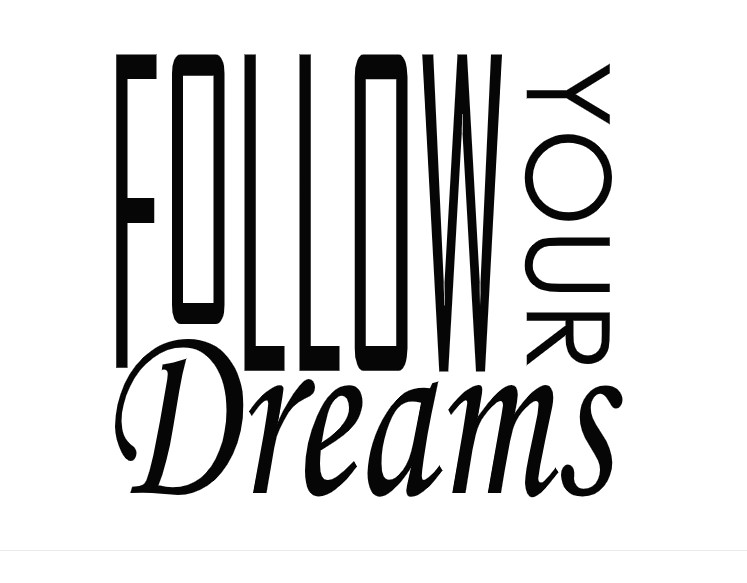 

Интерьерная виниловая наклейка на стену IdeaClock Follow your dreams 110х96 см Черная(39523-462)