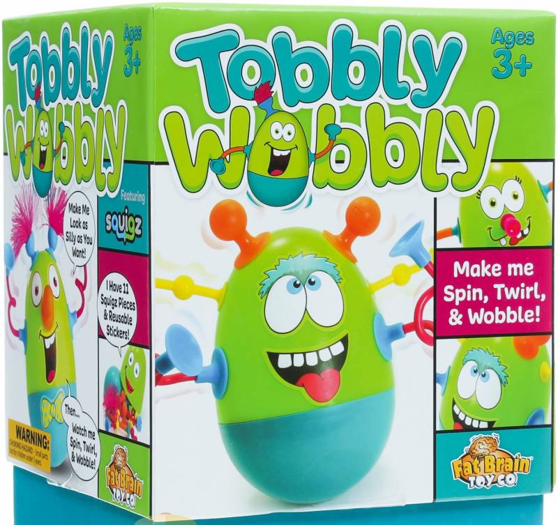 

Неваляшка с набором присосок FatBrainToys (США) TOBBLY WOBBLY (ШАЛТАЙ-БОЛТАЙ) (FA124-1)