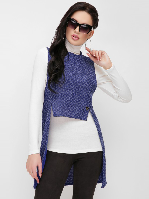 

Жилет Fashion Up Maria KD-1616C 48 Электрик