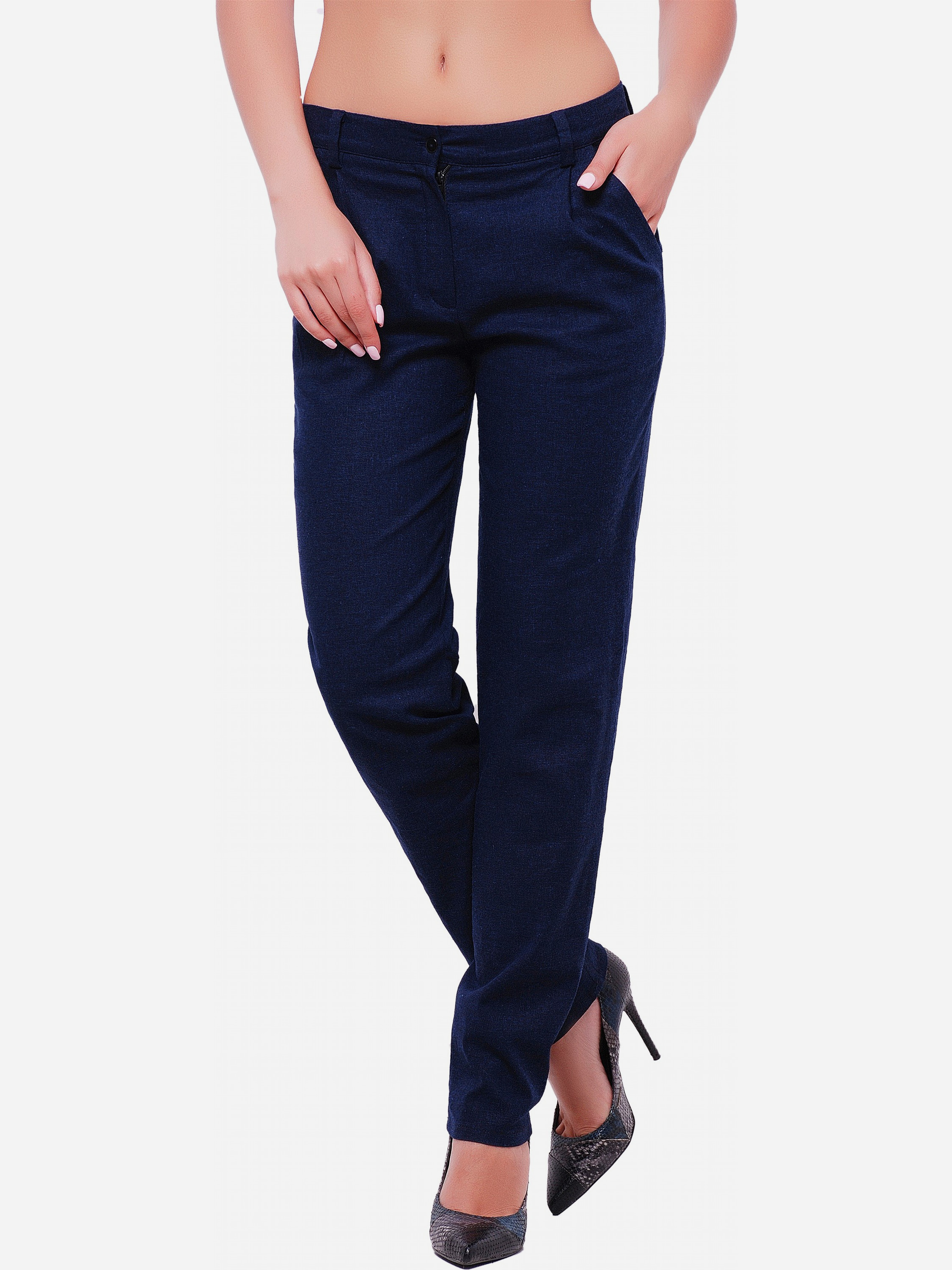 

Брюки Fashion Up Ninel SHT-1513A 44 Темно-синие