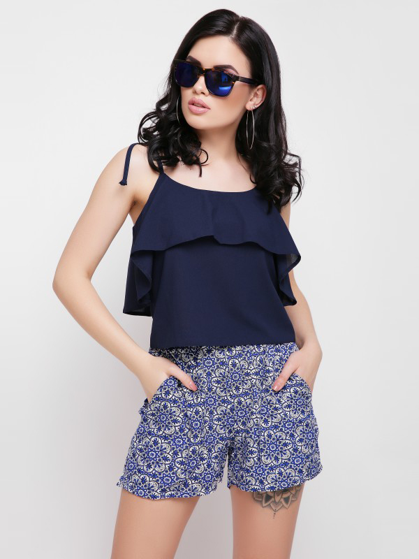 

Топ Fashion Up Kitty FB-1632C 46 Темно-синий