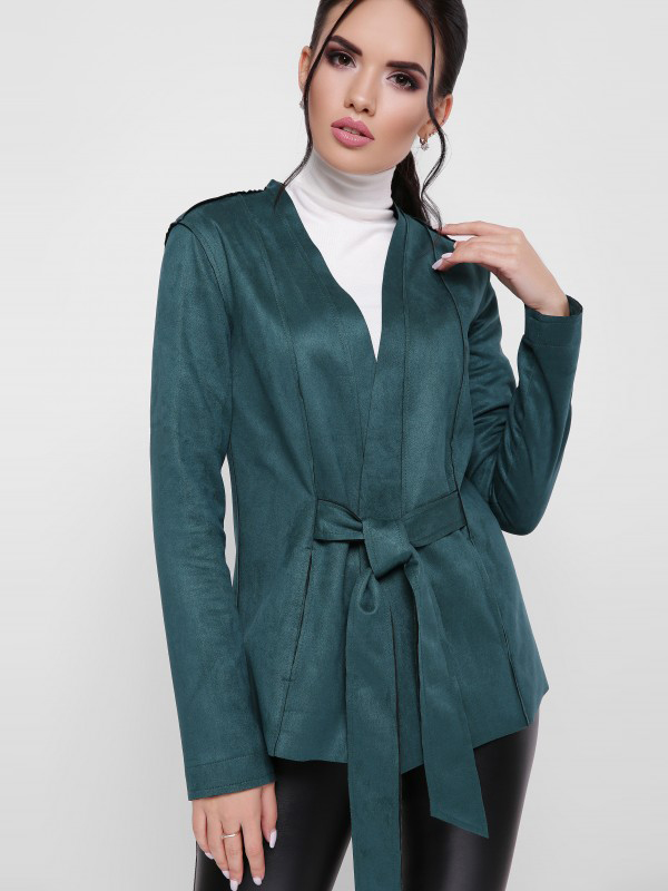 

Жакет Fashion Up Virginia PG-1657B 42 Темно-зеленый