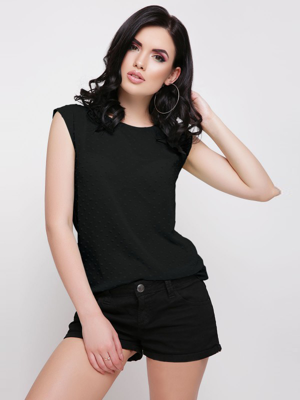 

Блуза Fashion Up Point FB-1624E 42 Черная