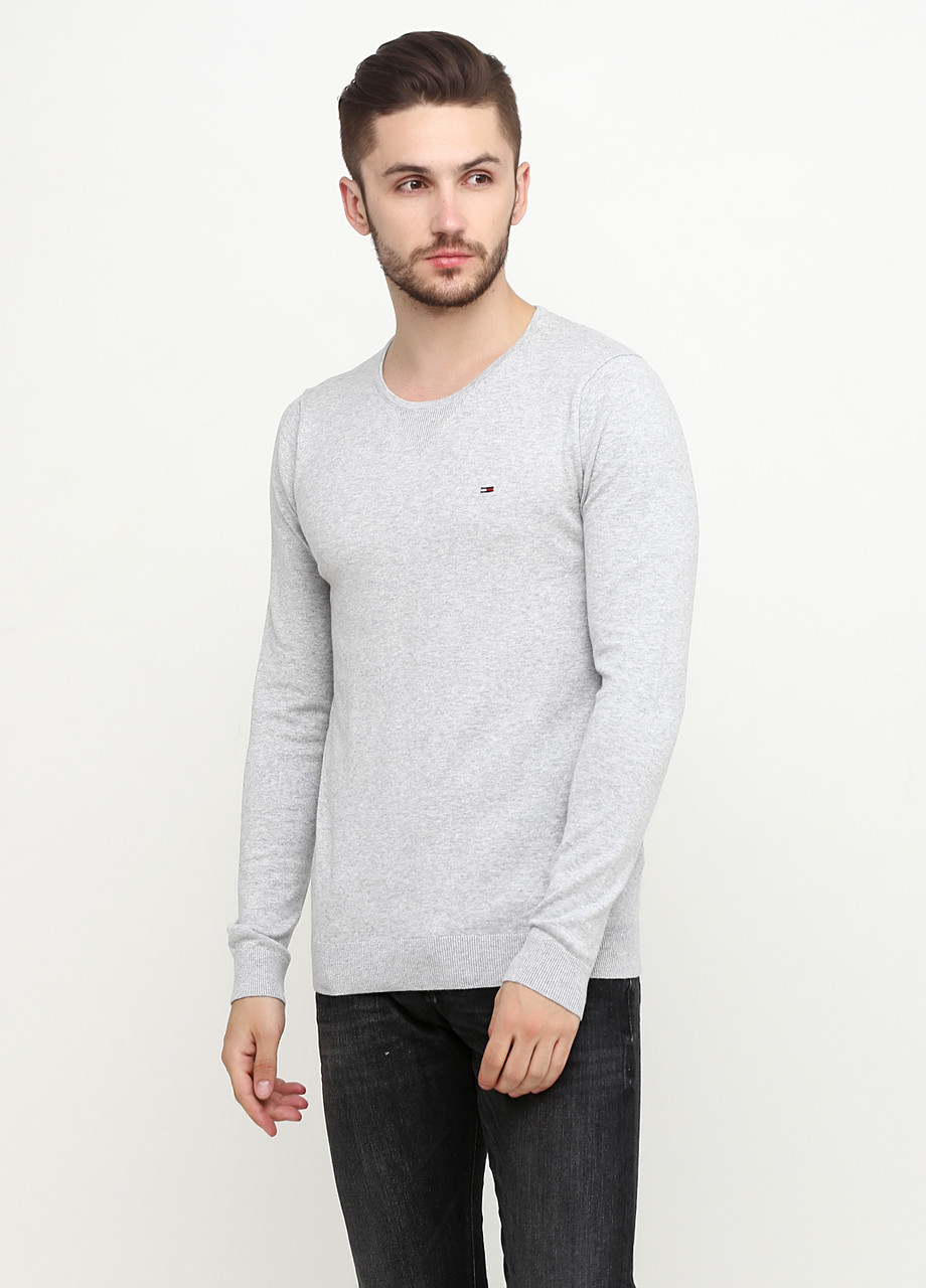 

Свитер мужской TOMMY HILFIGER светло-серый XL 1957888889038
