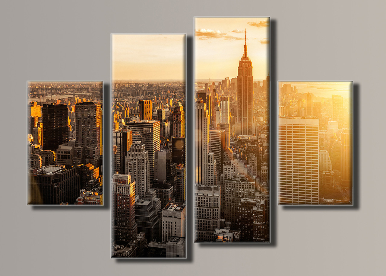 

Картина модульная HolstArt New York City 77*102см 4 модуля арт.HAF-051