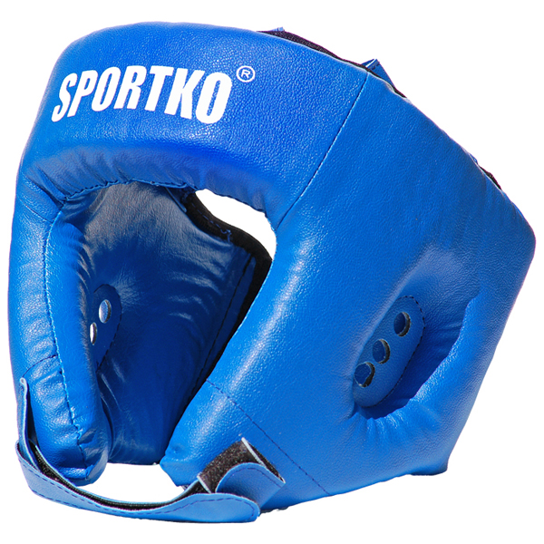 

Шлем боксёрский Sportko. ОД2 Синий М