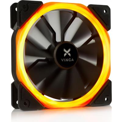 

Кулер до корпусу Vinga LED fan-01 orange