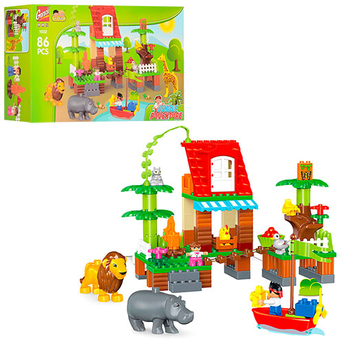 

Детский конструктор Зоопарк Bambi 1032 Коричневый (MR01261)