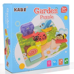 

Развивающая игрушка рамка-вкладыш Bambi MD 1508 Сад (BI00002185)