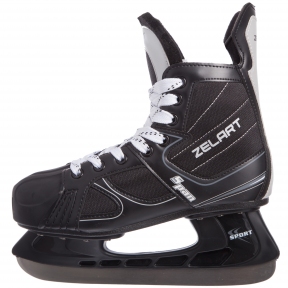 

Коньки хоккейные Zelart PVC Z-0887 р-р 41 Black (BAM01226)