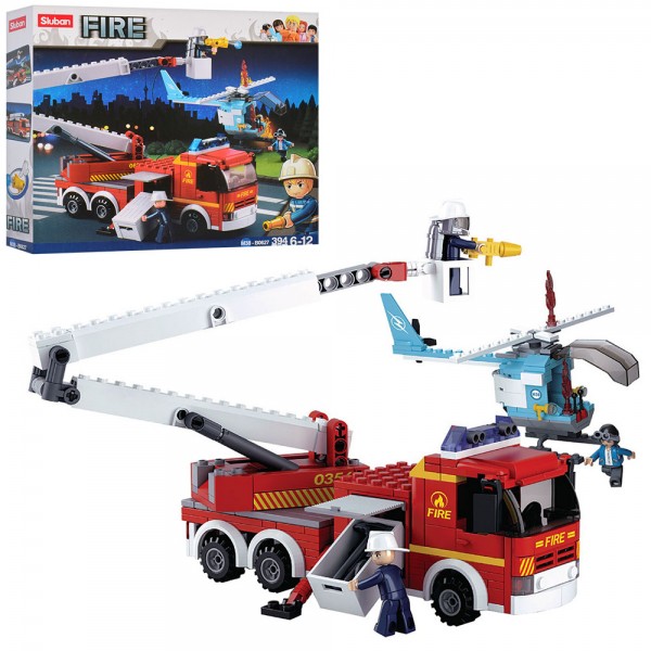 

Детский конструктор Пожарная машина Sluban M38-B0627 Красный (MR01508)
