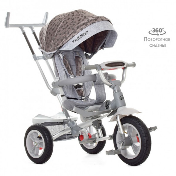 

Велосипед Turbo Trike Stars M 4058HA-23S Grey (MAN00281)