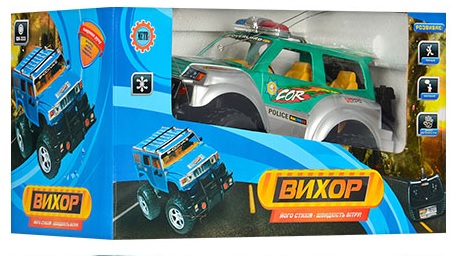 

Машинки на радиоуправлении Джип Bambi QX 332 Зелёный (BI00001515)