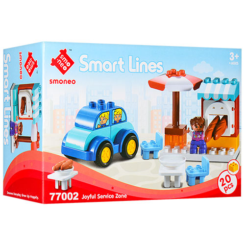 

Детский конструктор Кафе Bambi 77002ABC Голубой (MR01657)