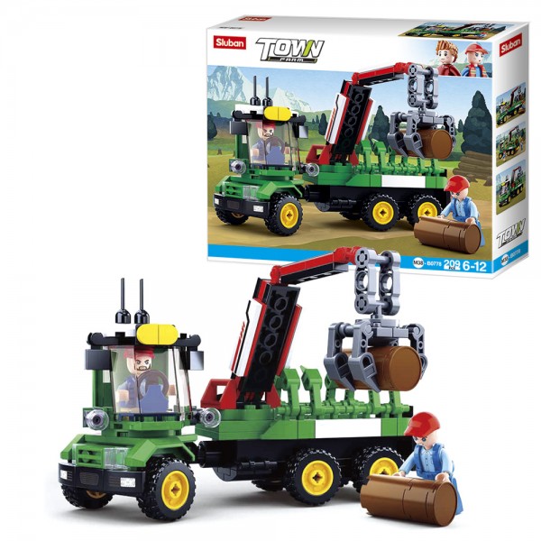

Детский конструктор Стройтехника Sluban M38-B0778 Зеленый (MR01623)