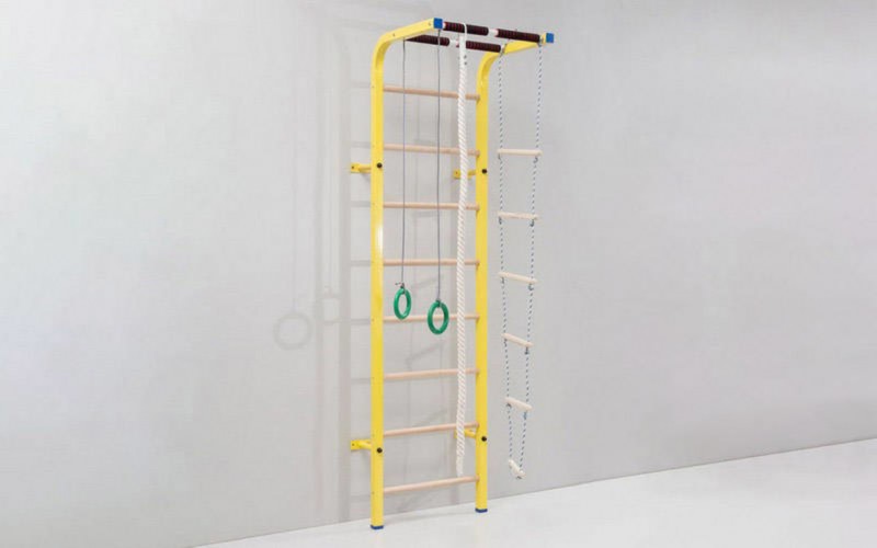 

Шведская стенка с рукоходом Кроха L-4453 Yellow (PS01696)