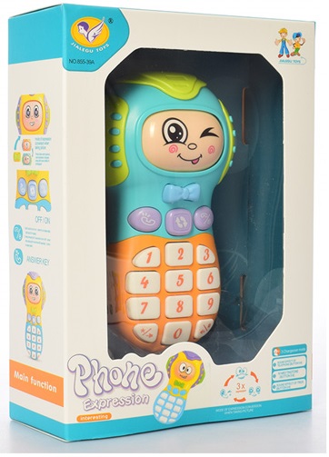 

Телефон Bambi 855-39A Голубой с оранжевым (BAM000246)