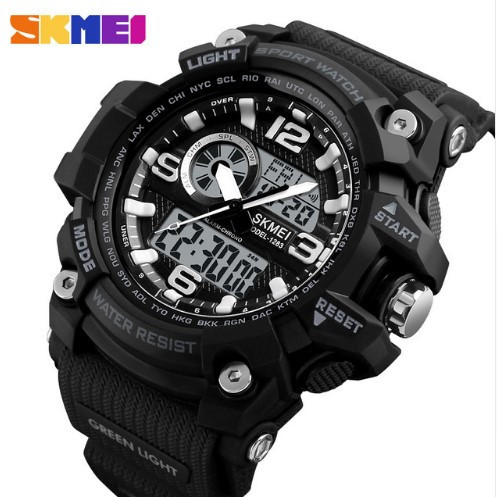 

Спортивные часы Skmei 1283 Black (5 bar) (0288)