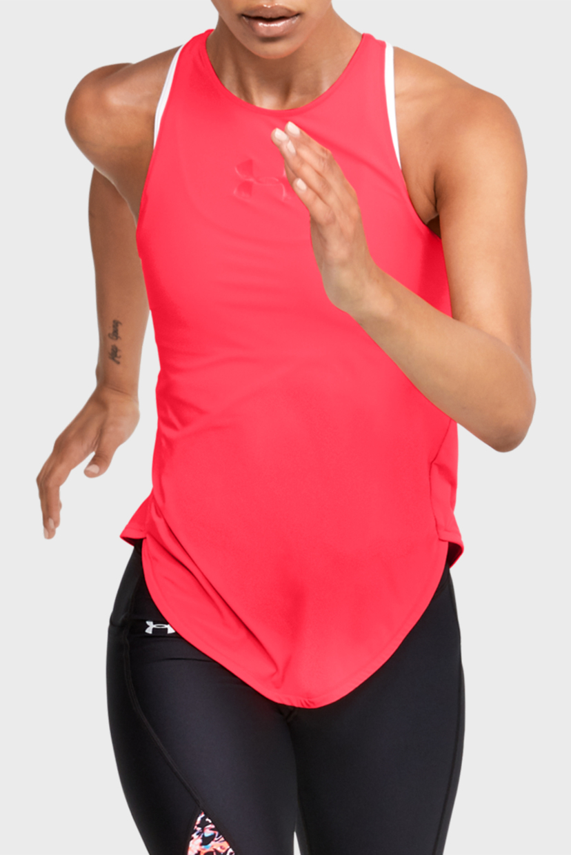 

Женская розовая майка Breathelux Stretch Open Cross Back Tank Under Armour  1355863-628, Женская розовая майка Breathelux Stretch Open Cross Back Tank Under Armour XS 1355863-628