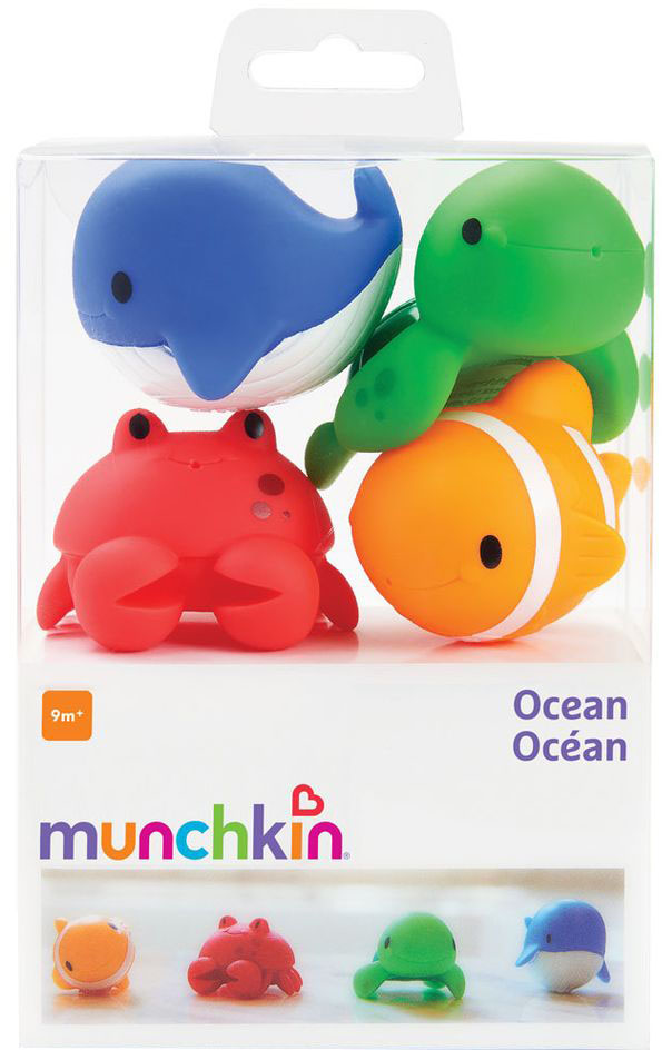 

Игрушечный набор для ванны Munchkin Океан 4 шт (01110301) (5019090111034)