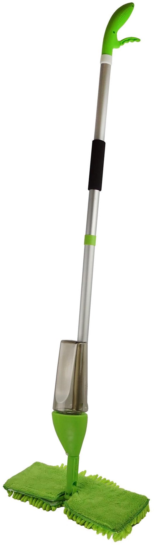 

Умная швабра с распылителем и насадкой для мытья окон Healthy Spray Mop насадка 38х12 см Салатово-серая (4916)