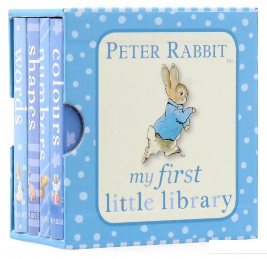 

Peter Rabbit. My First Little Library. Numbers. Shapes. Words. Colours (комплект из 4 книг) (963776)