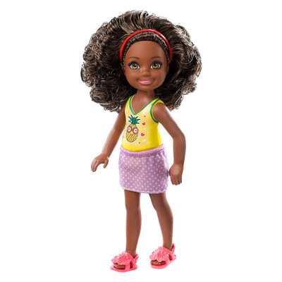 

Кукла Barbie Club Chelsea Брюнетка в топе с ананасом (DWJ33/FXG76) (10-545562)