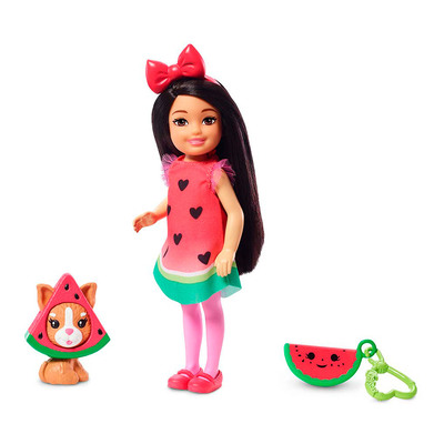 

Кукла Barbie Club Chelsea Сказочный наряд арбуз (GHV69/GHV71) (10-552204)