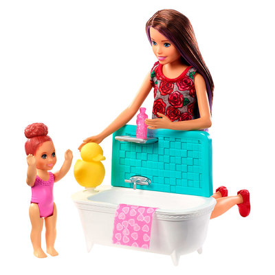 

Набор Barbie Skipper babysitters inc Ванная комната (FHY97/FXH05) (10-544003)