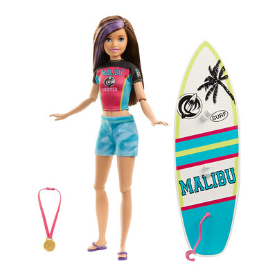 

Набор Barbie Dreamhouse adventures Скиппер серфингистка (GHK34/GHK36) (10-552470)