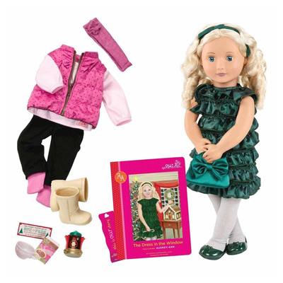 

Кукла Our Generation Deluxe Одри-Энн с книгой (BD31013ATZ) (10-553747)