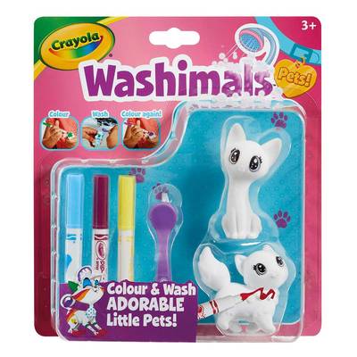 

Набор для творчества Crayola Washimals Два котика (74-7253) (10-541837)