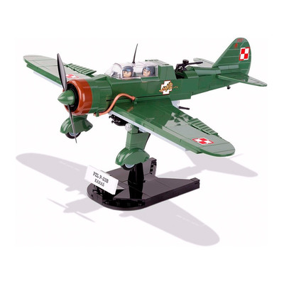 

Конструктор Самолет PZL Карась P-23B COBI Вторая Мировая Война 280 деталей (COBI-5522) (10-523051)