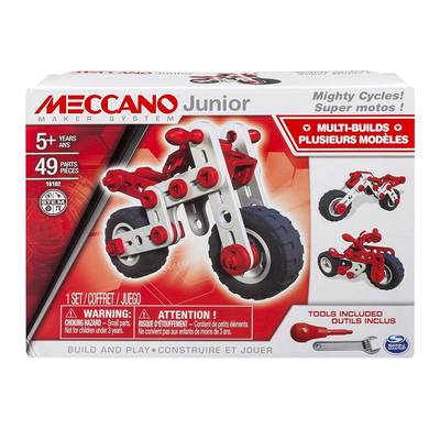 

Игрушка конструктор 49 деталей Meccano мотоцикл (6026957) (10-504709)