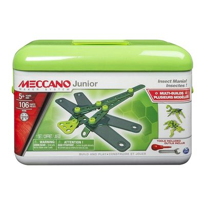 

Конструктор Insect Meccano Junior 106 деталей (6027021/1) (10-517410)
