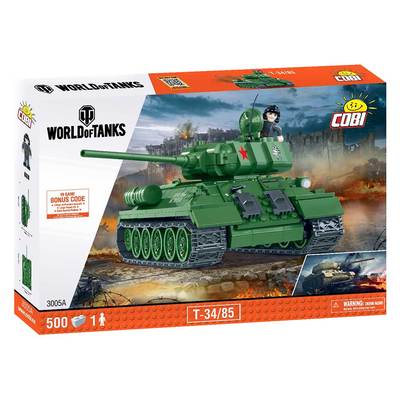 

Конструктор COBI World of tanks Танк Т-34/85 (COBI-3005A) (10-543356)