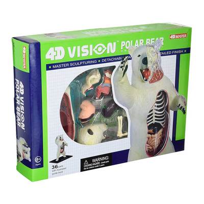 

Сборная модель Белый медведь 4D Master (26097) (10-360149)