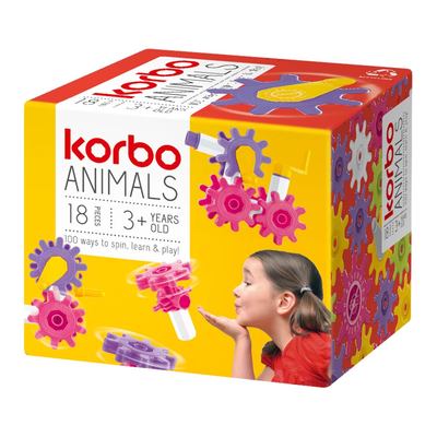 

Конструктор Korbo Животные 18 деталей (R.1408) (10-546764)