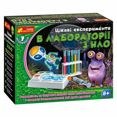 

Набор для опытов Ranok Creative В лаборатории с НЛО (12114097У) (10-541502)