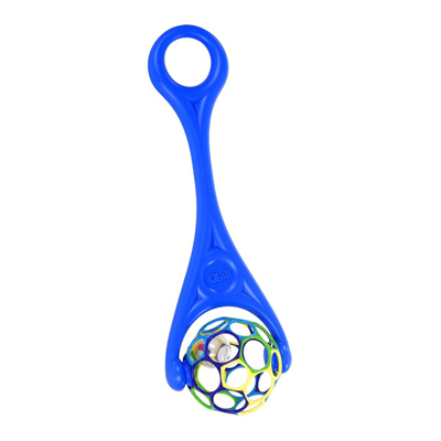 

Каталка Oball 2 в 1 с мячом и погремушкой синяя (81091/81091-1) (10-547488)