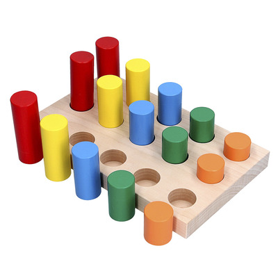 

Игра Komarov TOYS Цветные цилиндры (A 312) (10-39197)