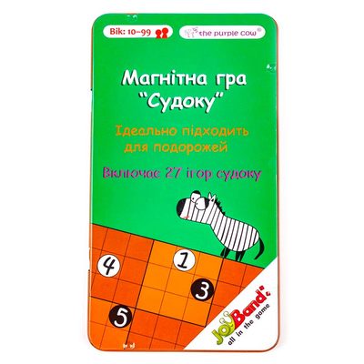

Магнитная игра JoyBand Судоку мини (575) (10-521519)