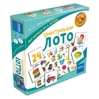 

Настольная игра Иллюстрированное лото Granna (82517) (10-516520)